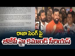 BJP High Command Serious On MLA Raja Singh, Likely To Suspend Him || TV5 News