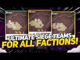 Updated Best Ultimate Siege Teams for all Factions【AFK Journey】