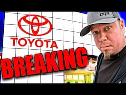 Toyota Is Running Out Of Answers For TORCHED Car Market