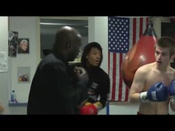 Boxing Brothers getting prepared for a fight in Des Moines