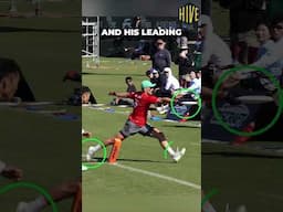 Did he stay in-bounds? #shorts