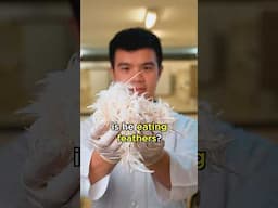 The Man Who Eats Chicken Feather...