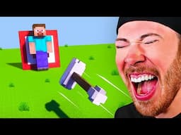 Minecraft Steve VS GIANT HAMMER?! (Funny Animation)