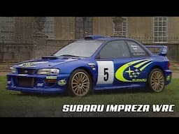 Rally World 2000 | Testing the Subaru Impreza WRC car with Richard Burns