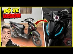 Đức Mõm | Thử "Độ Xe Máy Vision Cũ" Thành Siêu Phẩm Sẽ Thế Nào ???