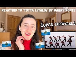 SAN MARINO EUROVISION 2025 - REACTING TO ‘TUTTA L’ITALIA’ BY GABRY PONTE (FIRST LISTEN)