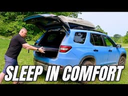 Sleep Comfortably in (ALMOST) Any SUV!