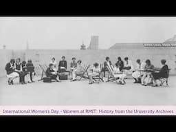 Women at RMIT – History from the University Archives