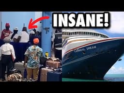 Massive Brawl In Carnival Cruise Ship Terminal