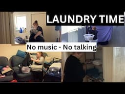 Clean with me / ASMR / Laundry Edition