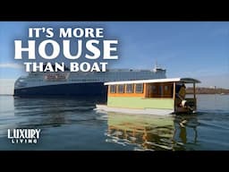 Building a tiny float home from scratch is NOT easy | My Floating Home | Luxury Living