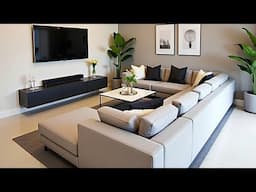 New Modern Living Room Decorating Ideas 2025 Stunning Sofa Designs | Home Interior Design Trends P9