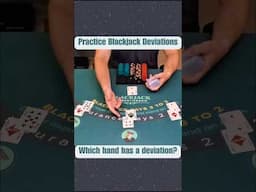 Practice Blackjack Counting Deviations!