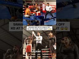OH MY. Sravan Das with a huge KO at the KDBC Fight Night in Calicut.