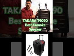 Takara T9090 Power Speaker for Singing | Karaoke Speaker with Mic for Singing| Best Home Theatre