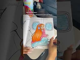 POV: You Hate Flying✈️..So You Bring THIS!! ✍🏽🎨 #imsocalmnow #coloring #art
