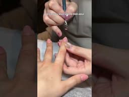 Getting my nails done in Japan for the first time #shorts 🇯🇵