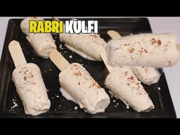 Desi Rabri Kulfi Recipe With Out Condensed Milk l Ghar Main Bana Kar Rakhein Jab Dil Karey Khayein
