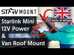 Permanent 12V STARLINK MINI campervan install: MUST HAVE UPGRADE