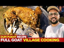 Poora Bakra Steam Roast Kiya | Full Goat Village Cooking Experience ft @foodwithsaadraja