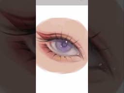 Drawing pretty EYES in ibisPaintx 👀✨ #ibispaintx #shorts #art #drawing #eyes