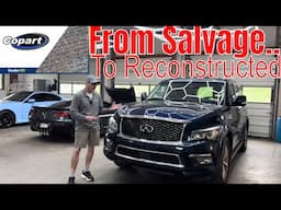 From Copart Yard With Salvage Title To Street Legal And Safe! Reconstructed Title!