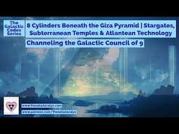 8 Cylinders Beneath the Giza Pyramid | Stargates & Subterranean Temples-Channeling the Council of 9