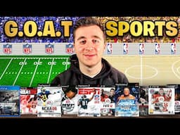 I Played The GREATEST Sports Video Games Of All Time!