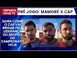 PRÉ-JOGO MAMORÉ X CAP: SAIBA COMO O PATROCINENSE SE PREPAROU PARA ESTE JOGO E A PRÓXIMA FASE