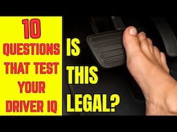 10 Questions That Will Test Your Driver IQ