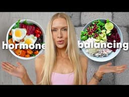 I Tried a "Hormone Balancing Diet"  *is cortisol face real?*