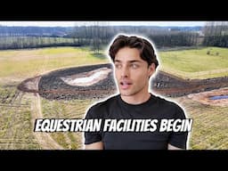 New Property Update: Revealing Our Arena & Canter Track Designs + Fencing Prep Begins!