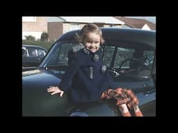 Collection of Family memories of typical American family in 50s