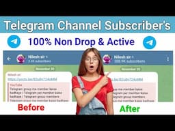 Telegram subscriber kaise badhaye | telegram channel par subscriber kaise badhaye