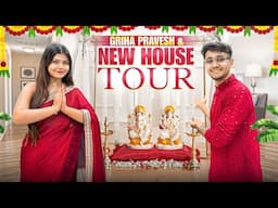 আমাদের নতুন বাড়ির গৃহ প্রবেশ 😍& Home Tour 🏠| it’s Deep Gungun