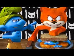Jangan makan smurf! 🍽️ • Smurf