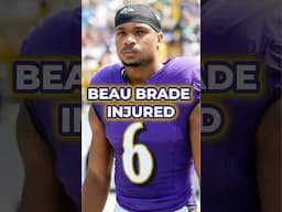 What Beau Brade’s Injury Means For The Baltimore Ravens #ravens #shorts #baltimoreravens  #nfl