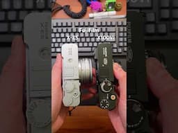 Fujifilm X-E5 vs X100VI comparison side by side