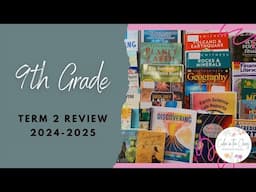 9TH GRADE HOMESCHOOL CURRICULUM UPDATE | Term 2 | How I Adapt Curriculum To Teach Her At Her Level