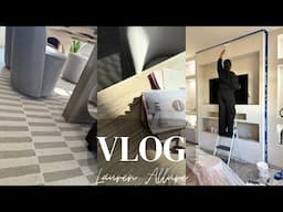 VLOG! CLIENT HOME UPDATES | UNVEILING FURNITURE, CHOOSING WINDOW TREATMENTS AND MORE!