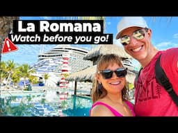 WATCH BEFORE GOING TO LA ROMANA, DOMINICAN REPUBLIC | Our 1st Cruise Port on Transatlantic Cruise