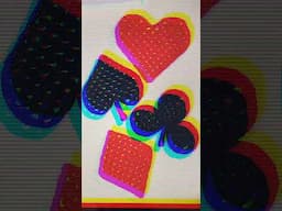 The Crochet Card Suit Set on Moogly is almost complete! ♥️♠️♦️♣️ #crochet