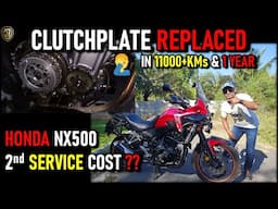 Honda NX500: Clutch Plate Problems: My Nightmare & How I Fixed It‼️🔥🏍️ #honda #nx500 #hondanx500
