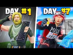 I Learned Peterbot's Binds in 1 Week To Become a Pro... (7 Day KBM Progression)