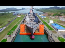 The Reason Why US Navy Crossing the Panama Canal With Billion $ Worth of Warships