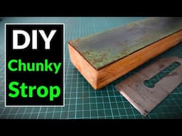 How to Make the Ultimate Leather Strop Block for Sharpening Any Tool Blade