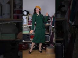 Styling a 1940s Mustard & Green Outfit