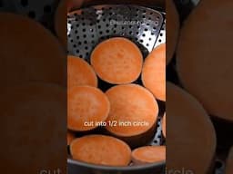 steamed sweet potatoes #shorts #food