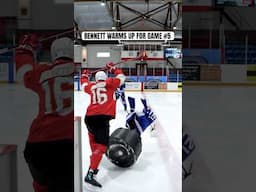 Bennett warms up for game #5 #hockey #pavelbarber #nhl