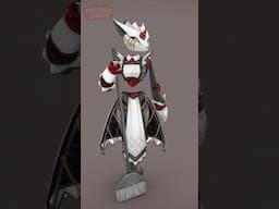 Meet the Golem Maid of Noiramore Academy! #indiegame #gaming #characterdesign